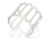 Bracelete Oval Pçs Vazadas e Trabalhadas